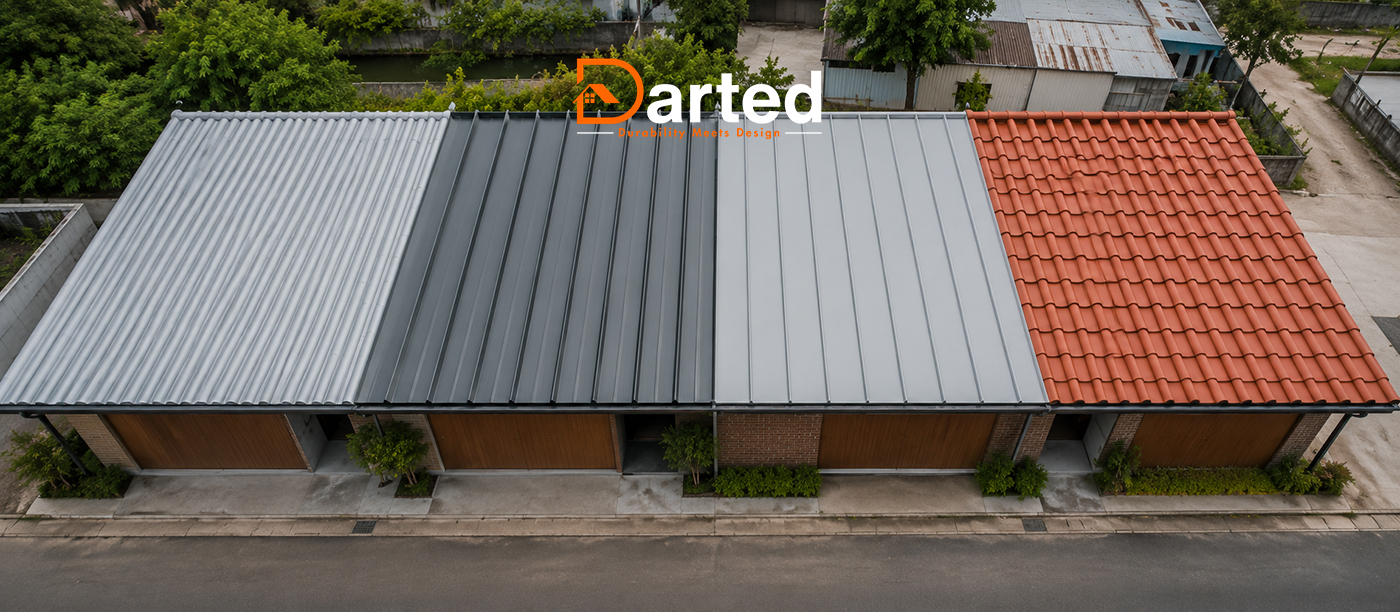 Different Types of Metal Roofing Sheets Explained