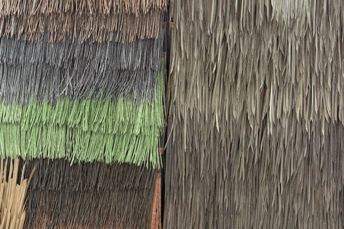 Darted Synthetic Thatch