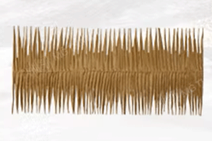 Ridge Synthetic Thatch Maufactured by Darted