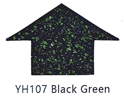 Stone Coated Metal Roof Sheet Black Green