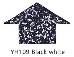 Stone Coated Metal Roof Sheet Black White