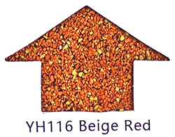 Stone Coated Metal Roof Sheet Beige Red
