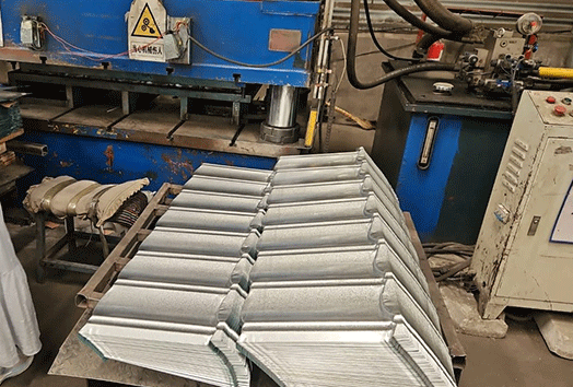 Stone Coated Metal Sheet Customization in Jaipur Rajasthan